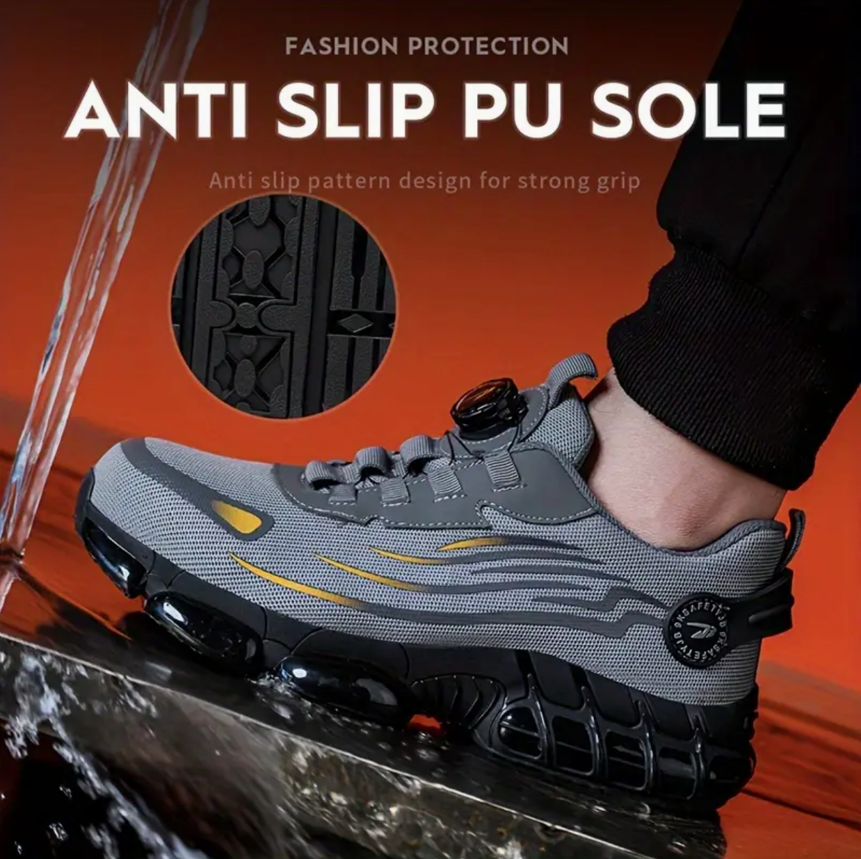 Men's Steel Toe & Puncture - Proof Work Boots