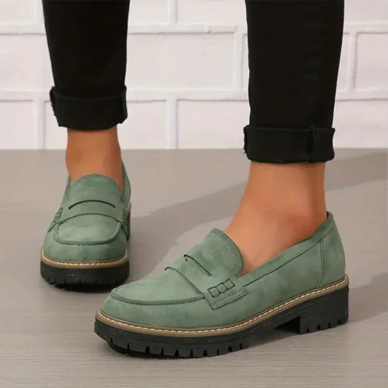 Comfortable chunky loafers
