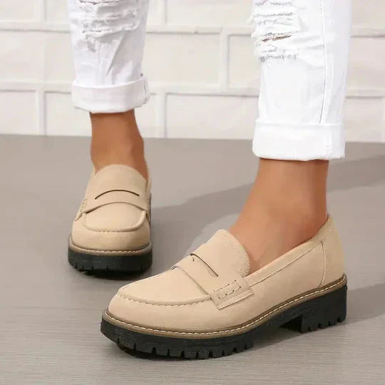 Comfortable chunky loafers