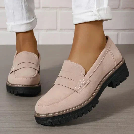 Comfortable chunky loafers
