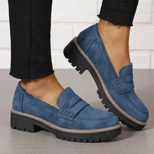 Comfortable chunky loafers