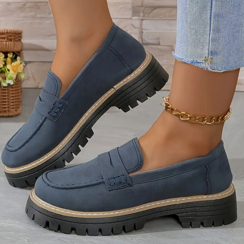 Comfortable chunky loafers